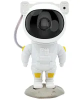 Лазерный звездный ночник-проектор Астронавт светодиодная LED лампа светильник c проекцией космоса, ночник проектор космонавт звездного неба с пультом