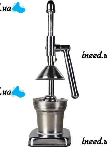 Ручна настільна соковижималка прес Manual Juicer AND841 для соку цитрусових і гранатів, механічний прес з нержавіючої сталі для фруктів