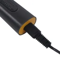 Бездротовий тример MicroTouch TR-159 для гоління і стрижки вусів і бороди з підсвічуванням, акумуляторна машинка з 3 насадками для видалення волосся