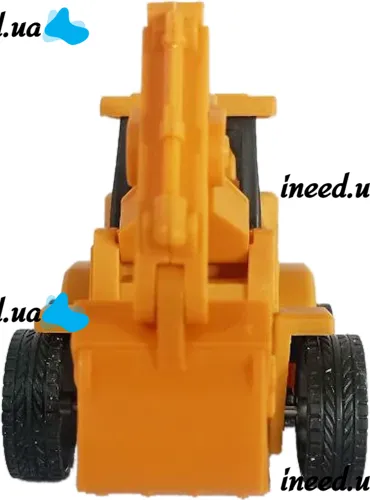 Дитяча іграшка екскаватор з рухомим ковшем Engineering Veicle Truck Sy686b - 613 іграшковий бульдозер машинка 17х7.5х8. 5 см для дітей Жовтий