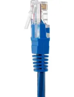 High-speed LAN Network Cable Patch Cord UTP Cat5e 30 Meters RJ-45 for Connecting to an Internet Computer, Ethernet Switching Cord Blue