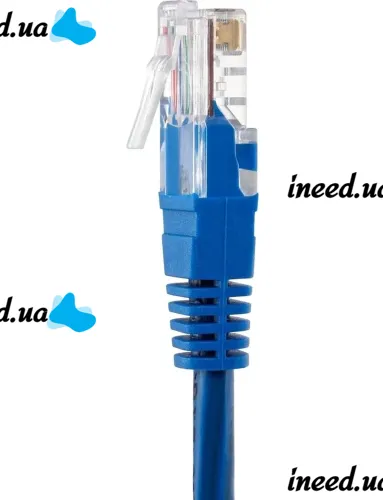 High-speed LAN Network Cable Patch Cord UTP Cat5e 30 Meters RJ-45 for Connecting to an Internet Computer, Ethernet Switching Cord Blue