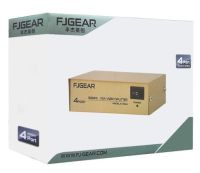 Спліттер VGA KV-FJ1504A Splitter, Комутатор 150MHz 4 Port Чотири порти з адаптером розгалужувач VGA
