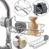 Adjustable Hanging Shelf for Storing Washcloths on the Mixer Helper XL-232, Hanging Kitchen Organizer Sink Holder, Shelf on the Faucet