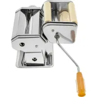 Настільна равіольніца Ravioli Maker Rainberg RB-911 Ручна локшинорізка машинка з насадками для приготування равіолі, локшини, пасти і для розкочування тіста 20x21 см
