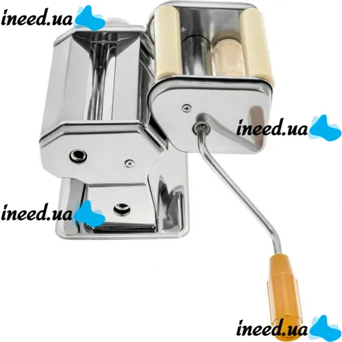 Настільна равіольніца Ravioli Maker Rainberg RB-911 Ручна локшинорізка машинка з насадками для приготування равіолі, локшини, пасти і для розкочування тіста 20x21 см