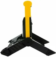 Аккумуляторный ручной прожектор X-Balog BL-MS8006 12W, Раскладной LED фонарь для кемпинга с опорными ножками и функцией Power Bank 4 режима Желтый
