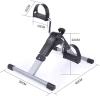 Folding Rehabilitation Exercise Bike for Hands and Feet 2 in 1 Malatec AND246, Mini Bike for Office and Lower and Upper Body Rehabilitation