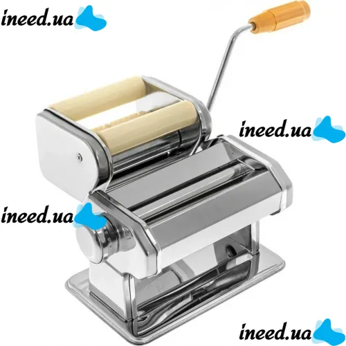 Настільна равіольніца Ravioli Maker Rainberg RB-911 Ручна локшинорізка машинка з насадками для приготування равіолі, локшини, пасти і для розкочування тіста 20x21 см