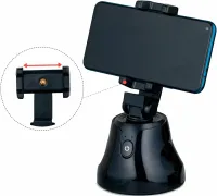 Smart Desktop Tripod with Motion Sensor Holder Robot Cameraman 360° Rotating Smart Tripod, Holder for Phone, Smartphone IOS Android