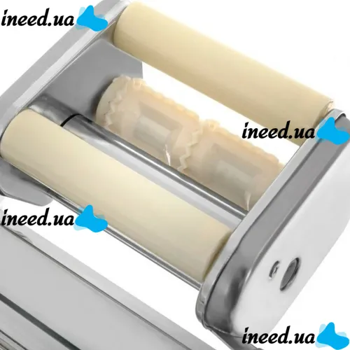Настільна равіольніца Ravioli Maker Rainberg RB-911 Ручна локшинорізка машинка з насадками для приготування равіолі, локшини, пасти і для розкочування тіста 20x21 см