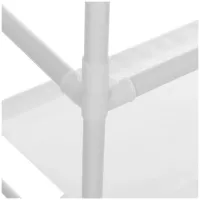 Підлогова вішалка для одягу в передпокій New simple floor clothes rack 60х29, 5х151 см Універсальна металева пересувна металева стійка Біла