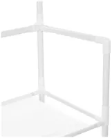 Підлогова вішалка для одягу в передпокій New simple floor clothes rack 60х29, 5х151 см Універсальна металева пересувна металева стійка Біла