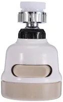 Universal swivel nozzle on the faucet Universal Splashproof Head for saving and adjusting water Aerator on the mixer with 360 degree rotation