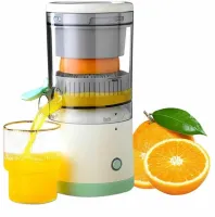 Акумуляторна Ручна міні соковижималка Citrus Juicer YZJ-001 для цитрусових, портативний блендер для ягід і фруктів з USB-зарядкою на акумуляторі