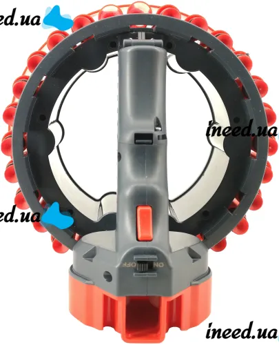 Children's Automatic machine Gun with Suckers Growler H01 with Bullets, Toy Weapon Blaster Machine Gun with Drum 28 charges 8911 on Battery