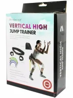 Tubular Resistance Trainer Vertical High Jump Trainer FI-3024 for Training Vertical Jumps Leg Expander and Squats for Fitness