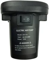 Electric automatic compressor pump Lebecom Air Pump GR-109 for inflating air mattresses, balls and boats 3 adapters 220V from the mains