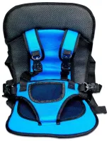 Child Frameless car seat Multi Function Car Cushion Blue, Universal car seat for a child in a car up to 25 kg, Comfortable car seat