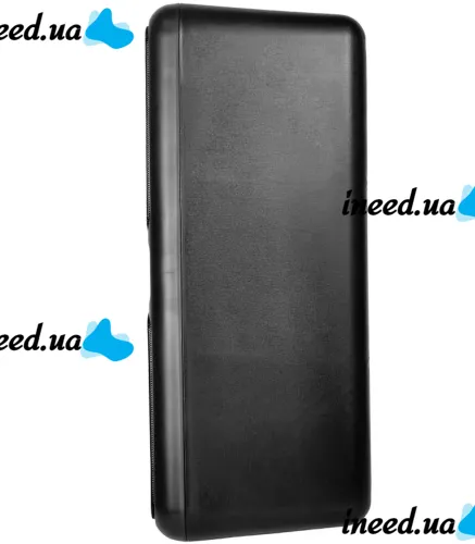 Акумуляторна колонка динамік Bluetooth BKK B86 з LED підсвічуванням 20W, бездротова акустична система караоке USB SD FM AUX від акумулятора Чорна