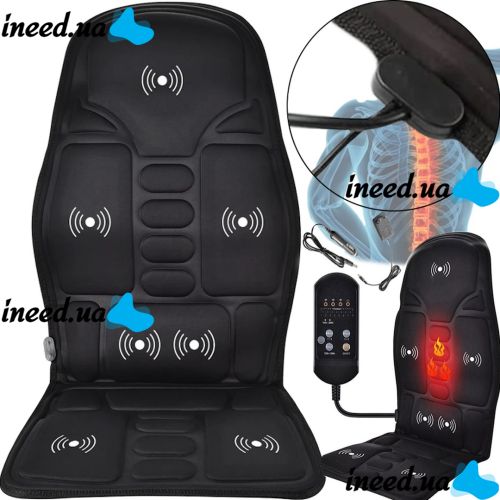 Massage cape for the Massage Cushion Inspire 083MC heated in-car Vibrating massager LY-54 for sitting from the mains and cigarette lighter