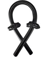 Satin soft Reclaire curlers for self-styling with elastic bands and a hairpin, a soft ribbon for cold curling, a kerlik headband for curls