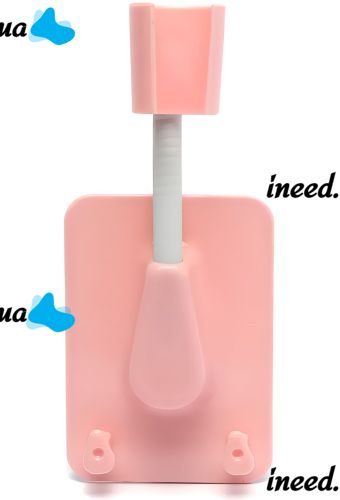 Настінний тримач для душової лійки Shower Holder AND - 129 універсальне обертові кріплення з 2 гачками для ручного душу на присоску у ванну