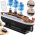 Ultrasonic humidifier Jellyfish Aroma Diffuser M-9670-2 Titanic Aroma Diffuser with timer, RGB light and remote control 250 ml