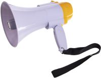 Handheld Megaphone Horn 10w HW-8C with a range of 200m Rechargeable Folding Loudspeaker RD-8S Amplifier with Voice Recording and built-in siren HW8C