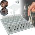 Gift Game Set Drunken Chess Game Chess GB-086 table alcohol game 25x25 cm set of chess glasses and a glass board for adults