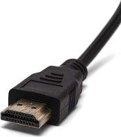 Конвертер HDMI на VGA універсальний відеокабель, адаптер перехідник для перетворення сигналу, аудіо вхід 3.5 mm Converter 1080P USB 34103