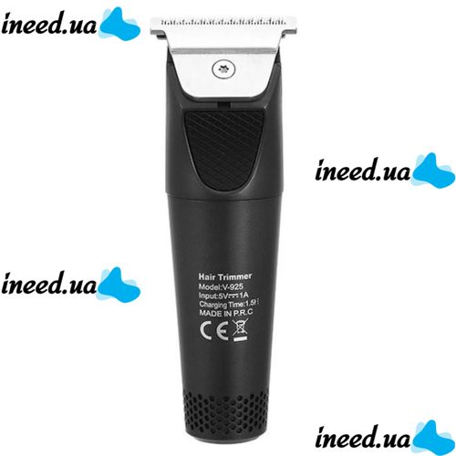 VGR V-925 cordless cordless hair clipper, Cordless trimmer shaver beard and mustache trimmer V 925 Black