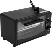 Міні електропіч Su Tai ST-9812 700W 12 л настільна електрична духовка з таймером і механічним управлінням температур 60-230 градусів від мережі