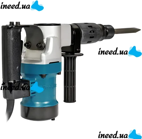 Электрический отбойный молоток Makita HM0810T SDS-Max 900W 2900 уд/мин профессиональный ударный инструмент для демонтажа с зубилами в кейсе от сети