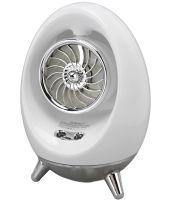 Table Fan with Humidifier Spray Cold Air Fan ZY-602 Cordless Air Conditioner Egg with Water Cooled Air and Backlight AND 441-2