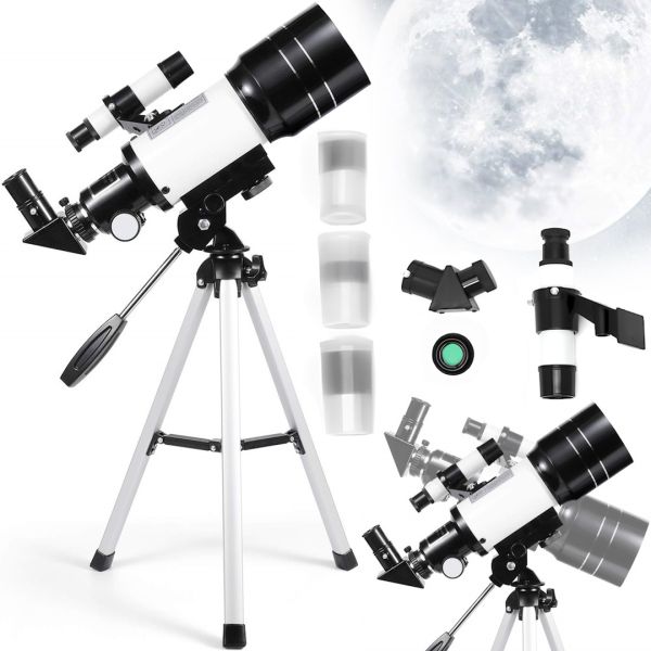 Астрономический телескоп Astronomical Telescope AM F30070M монокуляр на треноге с двумя окулярами 150 х монокуляр со штативом для наблюдений F-70300M