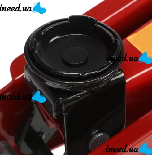 Автомобільний гідравлічний підкатний домкрат Forte Jack S295 до 2.5 тонн, горизонтальний підйомник FJ565 до 2500 кг 125х320мм для машини червоний