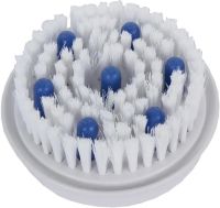 Spin Spa 5-in-1 massage brush for washing and cleansing the face and body, electric massager for shower, bathtub, massager brush with replaceable nozzles White