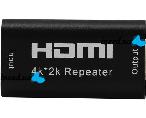 HDMI Repeater 4K Converter Repeater, Video Signal Amplifier up to 40 Meters, Stand-alone Repeater Repeater HDMI-HDMI Extension Cable for Devices