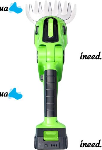 Акумуляторні садові ножиці Garden Cutter Vcitn 2 в 1 ручний тример кущоріз для стрижки газонів, чагарників і трави з двома насадками 24V