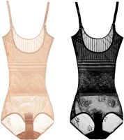 Коригуючий боді Waist Band 181 жіноча стягуюча Нижня білизна 35-110 кг моделюючий комбідрес для корекції фігури і талії з пуш-ап Чорний