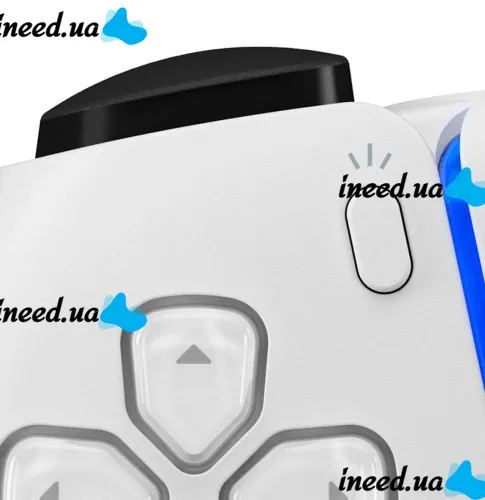 Sony PlayStation DualSense Wireless Joystick Gamepad for PS5 Cordless Game Controller with Microphone and Vibration for Console and PC White