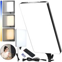 Светодиодная прямоугольная лампа Ring Light RL-19 70W LED прожектор 3 режима свечения с пультом ДУ для студийной фото и видео съемки от сети