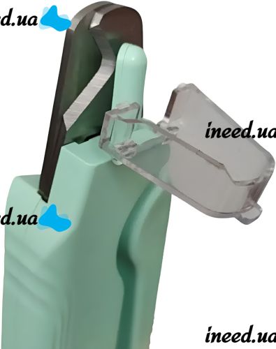 Тример когтерезка Nail Cutter PC-666 2 в 1 тример-пилка для стрижки кігтів собак і котів, автоматична пилка з обмежувачем і підсвічуванням від USB