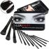 Huda Beauty Makeup Brush Set 12 pieces, Professional makeup brushes for eyes, lips and face, brushes in a metal box