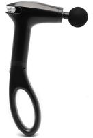 Manual massage gun Fascial Gun Pro HB-005 Black 4 nozzles, wireless percussion vibration massager for the whole body on a battery Black