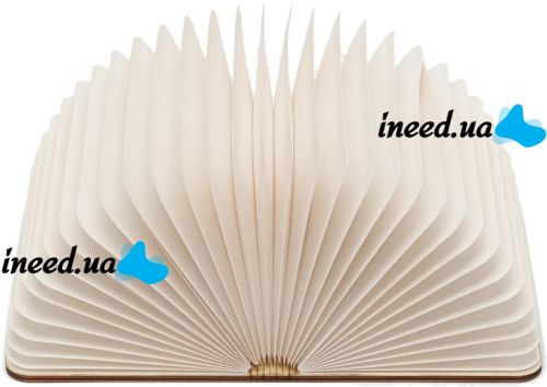 Світильник нічник книга Book Lamp складна світлодіодна настільна LED лампа у формі книжки з USB-зарядкою на акумуляторі, нічна книга-світильник