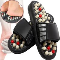 Масажерні ортопедичні шльопанці Foot Reflex з акупунктурним ефектом 36-45 розмір, масажні рефлекторні тапочки для стоп ніг Massage Slippers