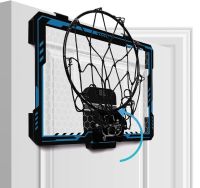 Баскетбольный набор Basketball Hoop HFD002A-09 подвесной щит с кольцом, электронным таблом и креплением, комплект для игры в баскетбол от 3-х лет