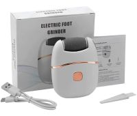 Electric Foot Grinder BJ-666 Cordless Cordless Cordless USB Rough Skin Remover Pumice Stone White